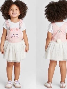 Oshkosh B'gosh Bunny Overall Dress 3Т
